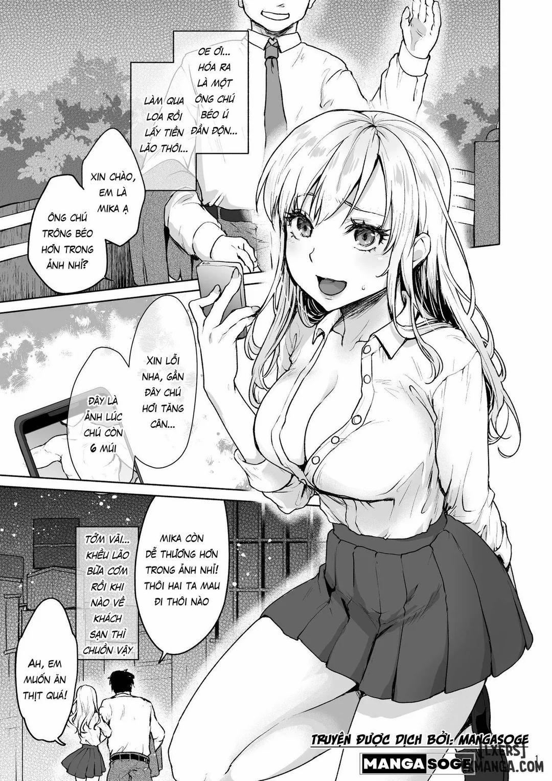 Namaiki na Papakatsu Joshikousei ni Oji-san ga Tappuri Shitsukete Agemashita Oneshot trang 0