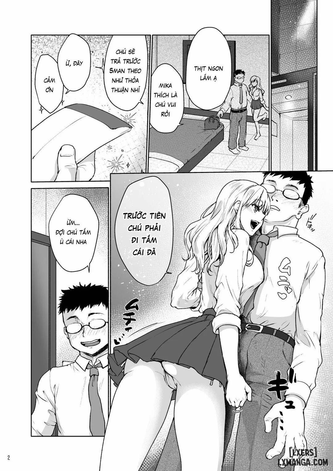 Namaiki na Papakatsu Joshikousei ni Oji-san ga Tappuri Shitsukete Agemashita Oneshot trang 1