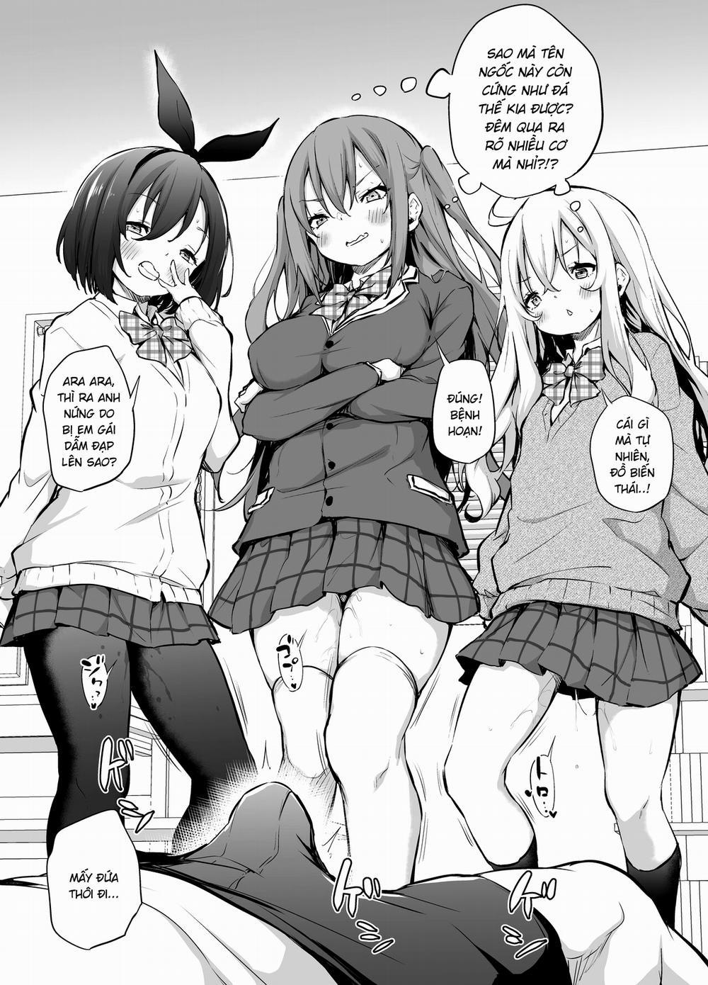 Namaiki Sanshimai ni Okosareru Asa Oneshot cực dài, tôi thề trang 3