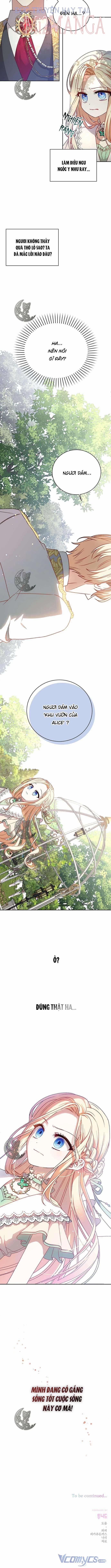 Nàng Bạo Chúa Muốn Có Một Cuộc Sống Hạnh Phúc Hơn! 1 trang 5