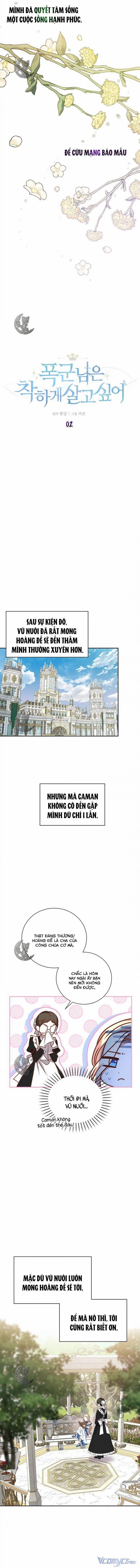 Nàng Bạo Chúa Muốn Có Một Cuộc Sống Hạnh Phúc Hơn! 2 trang 7