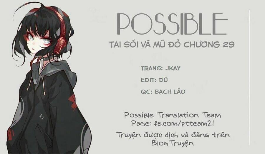 Nàng Chó Sói Và Chiếc Khăn Choàng Đỏ 29 trang 1
