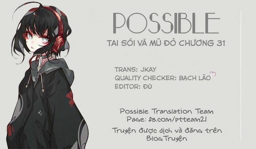 Nàng Chó Sói Và Chiếc Khăn Choàng Đỏ 31 trang 1