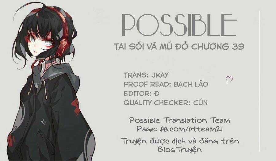 Nàng Chó Sói Và Chiếc Khăn Choàng Đỏ 39 trang 1