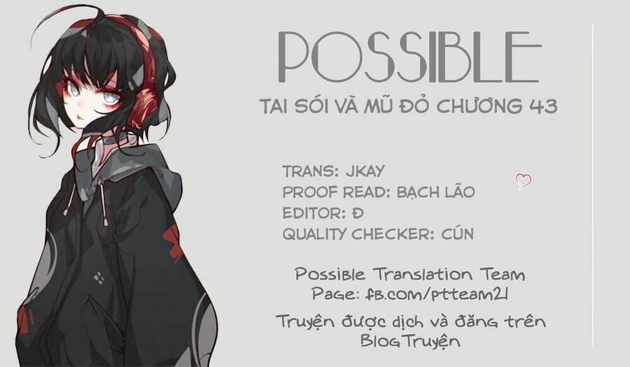 Nàng Chó Sói Và Chiếc Khăn Choàng Đỏ 43 trang 1