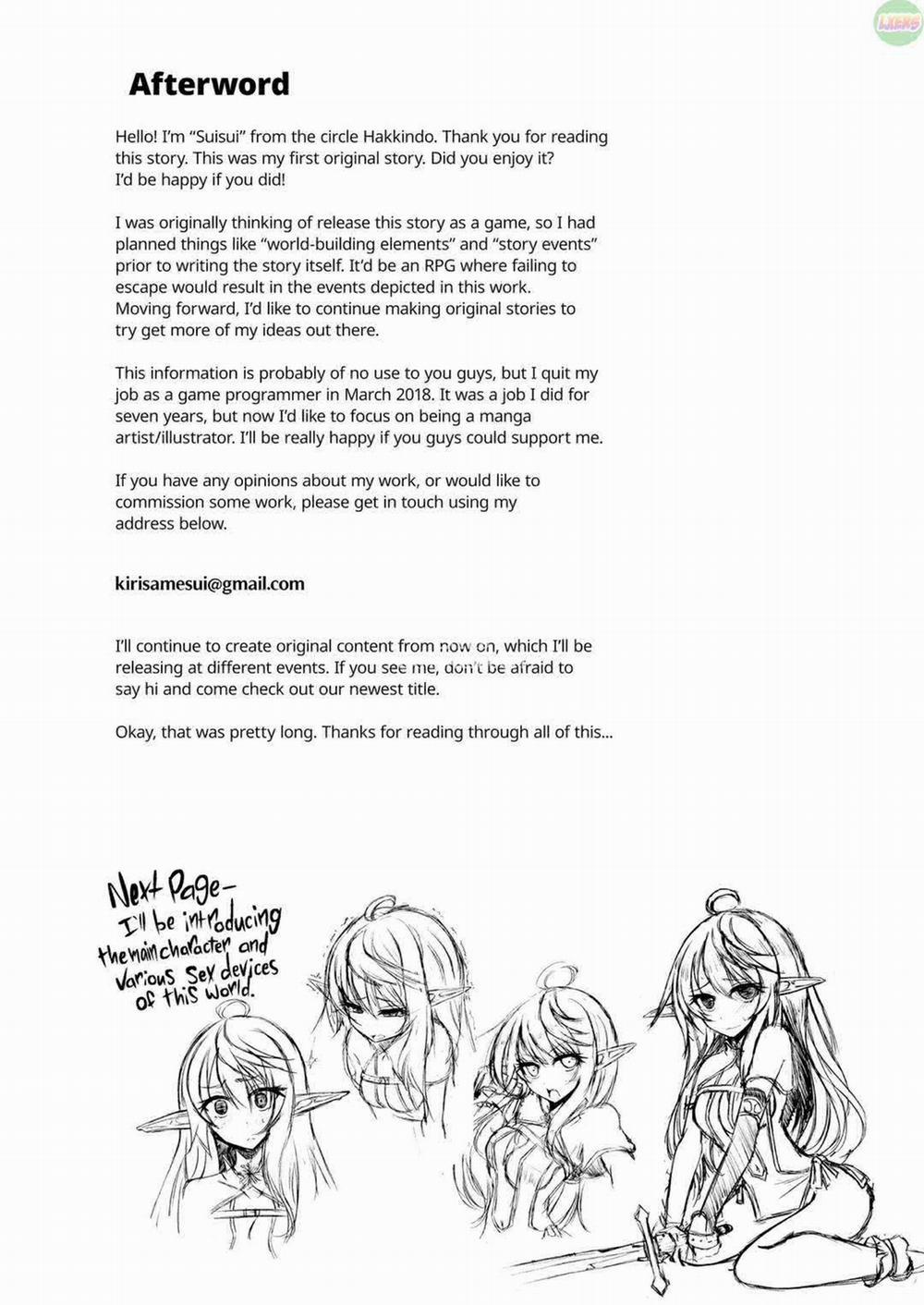 Nàng Elf Bỏ Trốn 1 trang 19