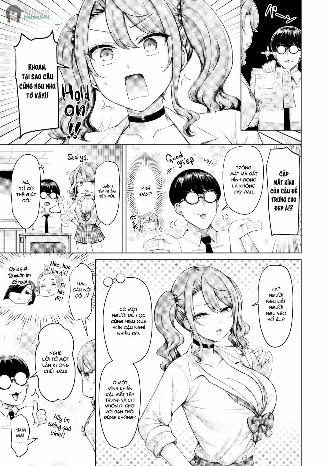 Nàng gyaru não bé ngực to và mẹ cô ấy 1 trang 3