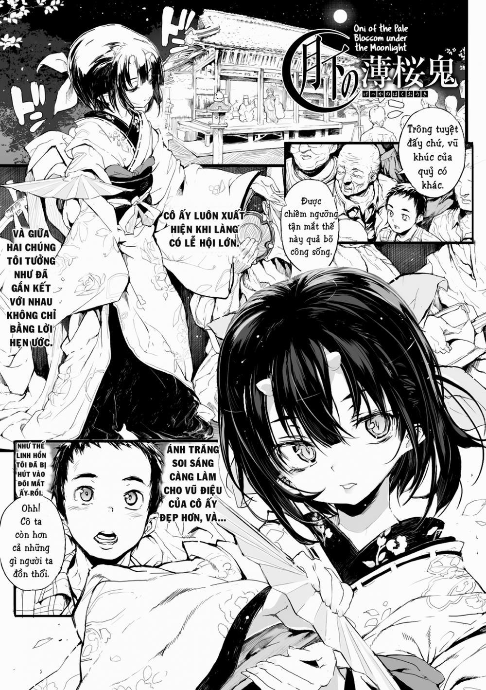 Nàng yêu nữ trong đêm rằm hoa anh đào nở Oneshot trang 1