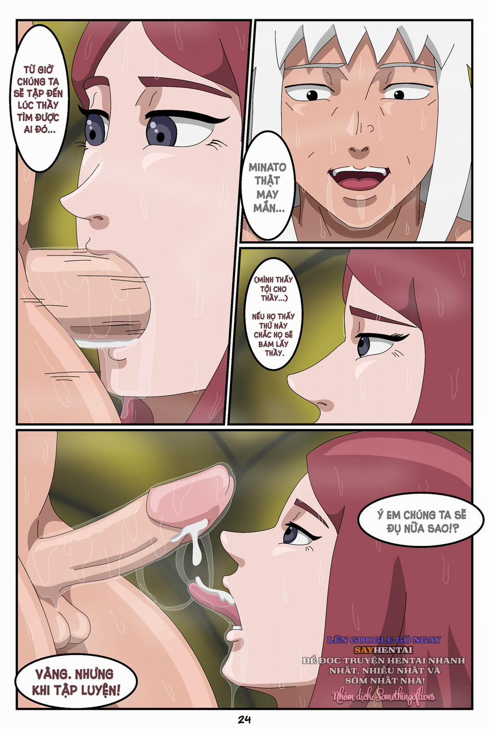 Naruto [Cấm Trẻ Em Đọc] Buổi huấn luyện khó khăn của sensei- 2 trang 7
