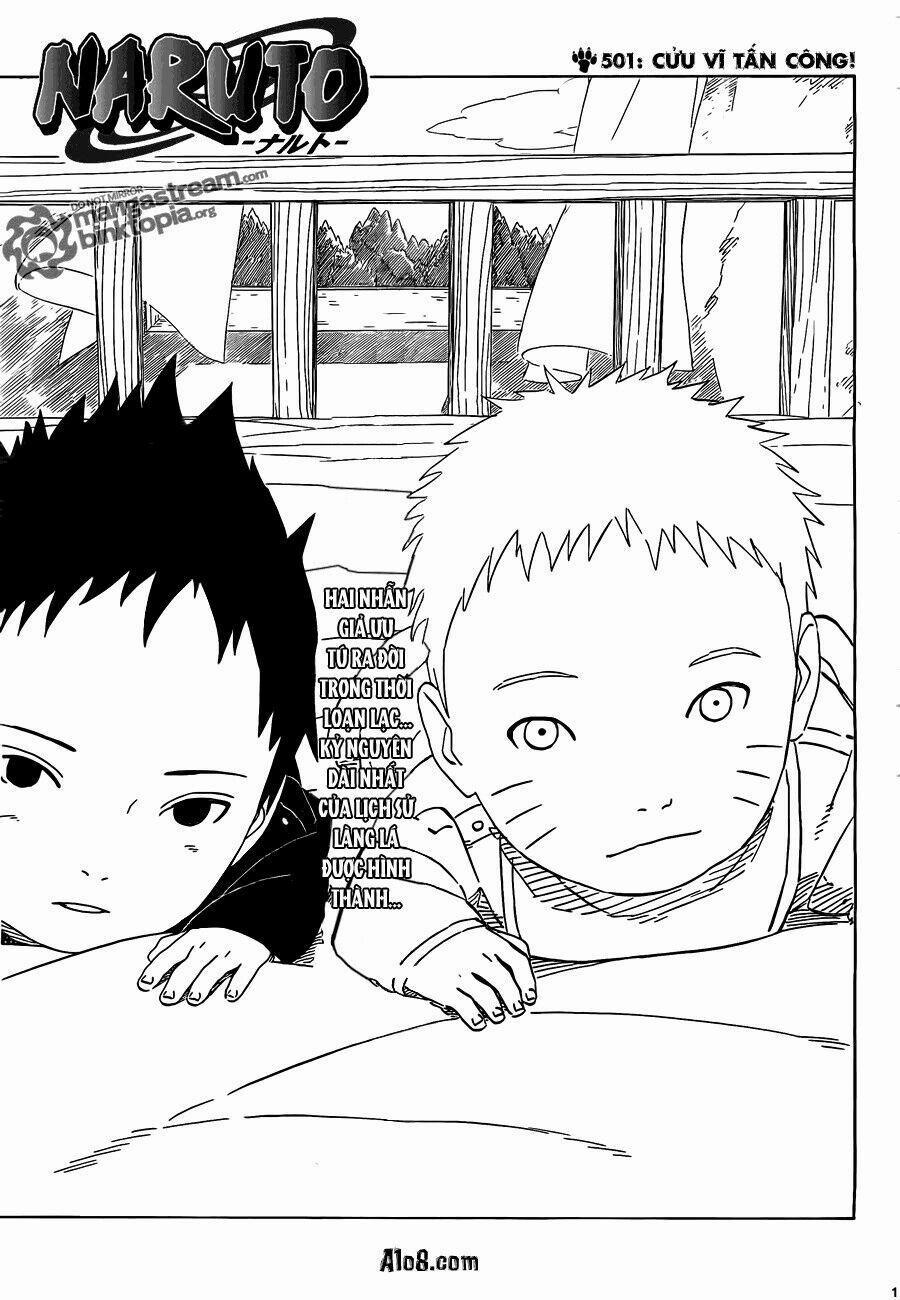 Naruto - Cửu Vĩ Hồ Ly 501 trang 0