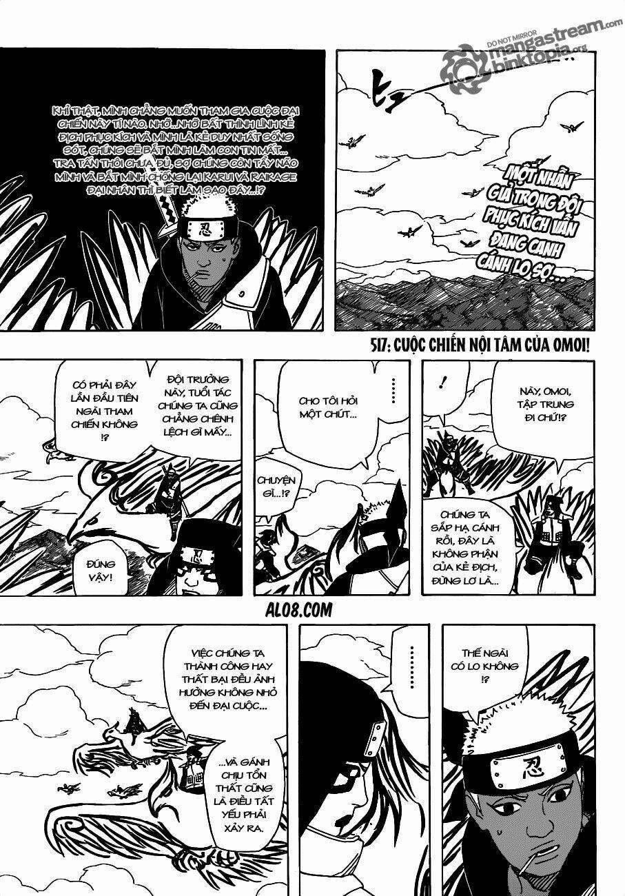 Naruto - Cửu Vĩ Hồ Ly 517 trang 0