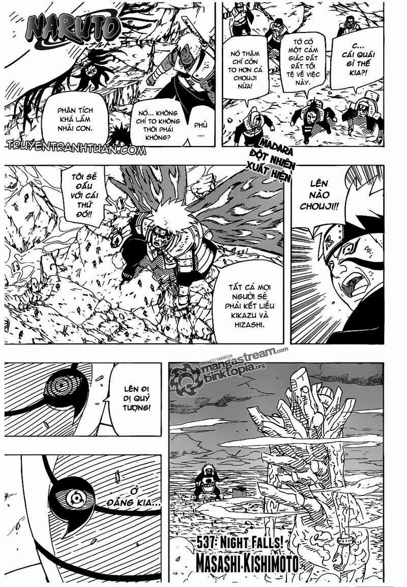 Naruto - Cửu Vĩ Hồ Ly 537 trang 0
