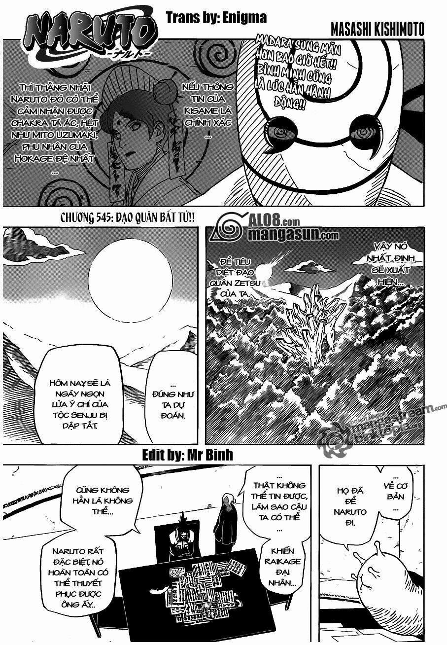 Naruto - Cửu Vĩ Hồ Ly 545 trang 0