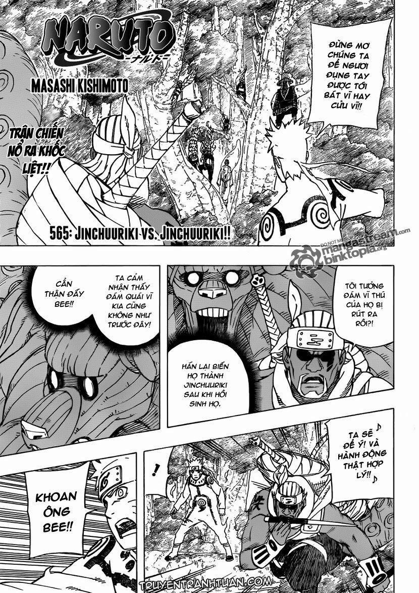 Naruto - Cửu Vĩ Hồ Ly 565 trang 0