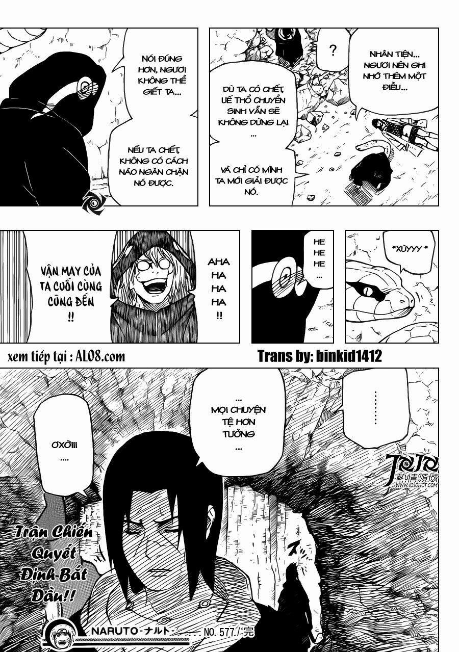 Naruto - Cửu Vĩ Hồ Ly 577 trang 15