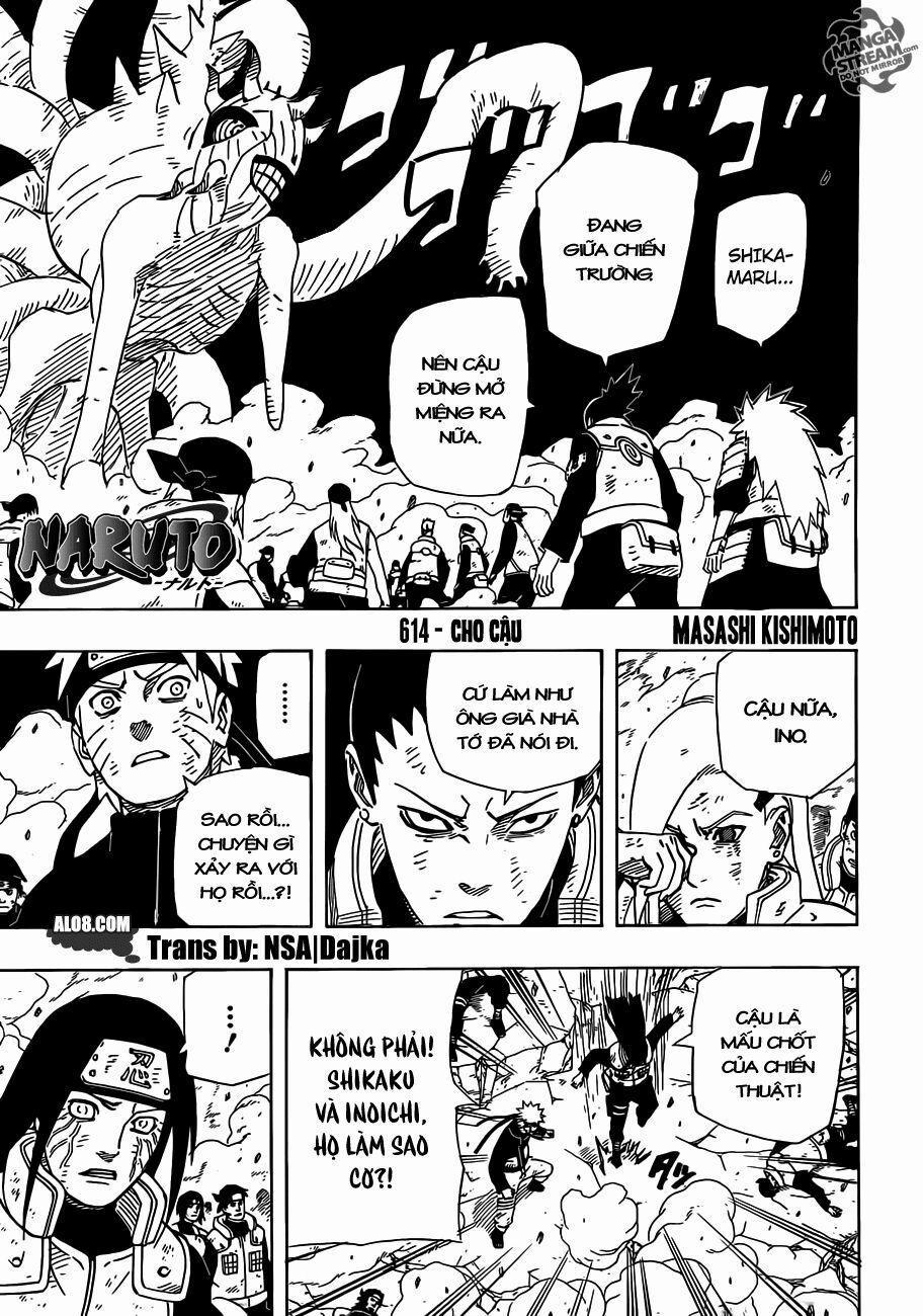 Naruto - Cửu Vĩ Hồ Ly 614 trang 0