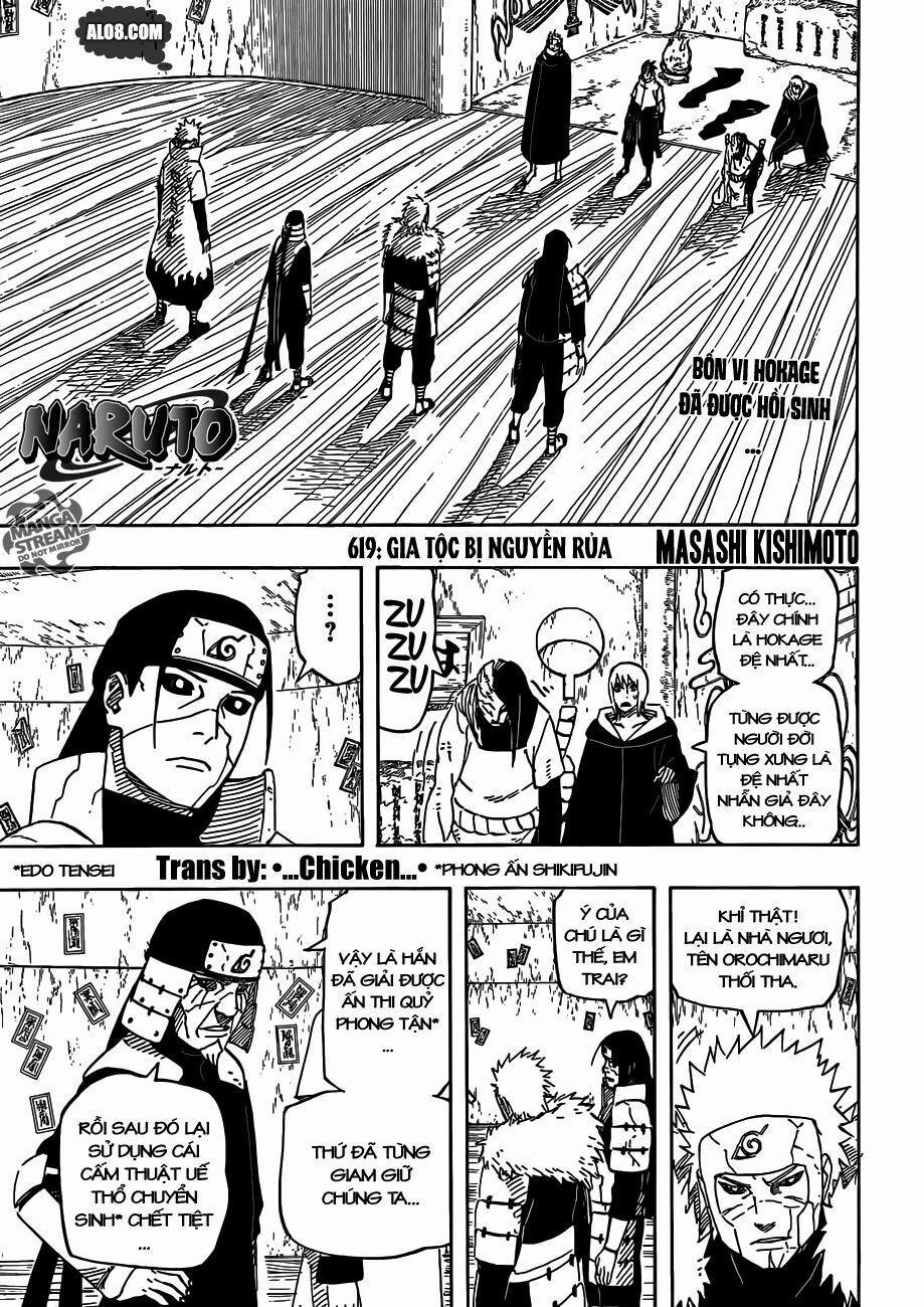 Naruto - Cửu Vĩ Hồ Ly 619 trang 0