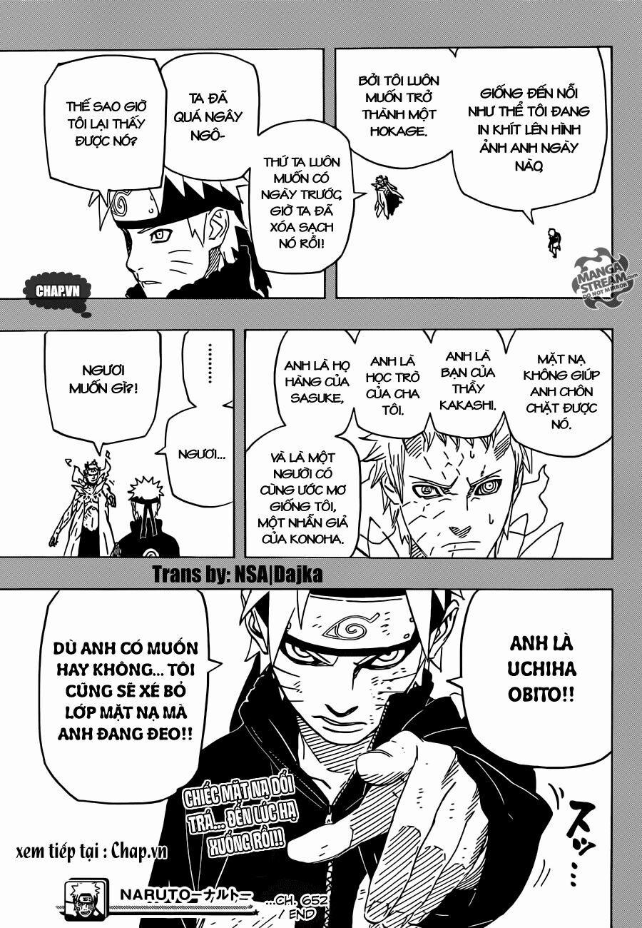 Naruto - Cửu Vĩ Hồ Ly 652 trang 16