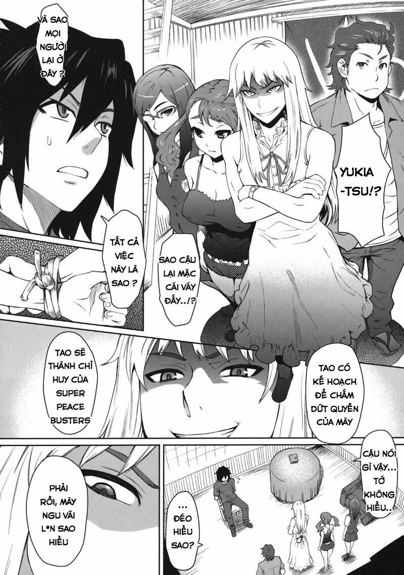 Natsu no Kemono (Ano Hi Mita Hana no Namae wo Bokutachi wa Mada Shiranai) Oneshot trang 3