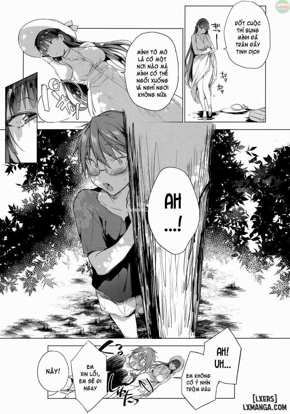 Natsu no Ojou-san ga Yukizuri Omanko shitekureru Oneshot trang 13