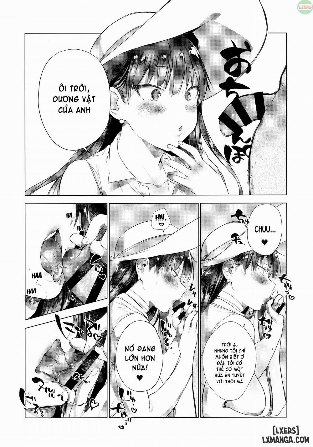 Natsu no Ojou-san ga Yukizuri Omanko shitekureru Oneshot trang 8