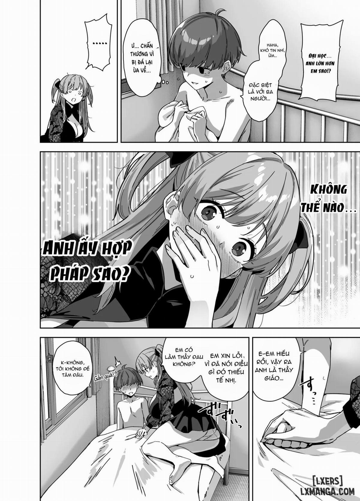 Natsu to Inaka to Yuuwaku shite kuru Dekkai Oshiego 3 + C106 Bonus Book 1 trang 12