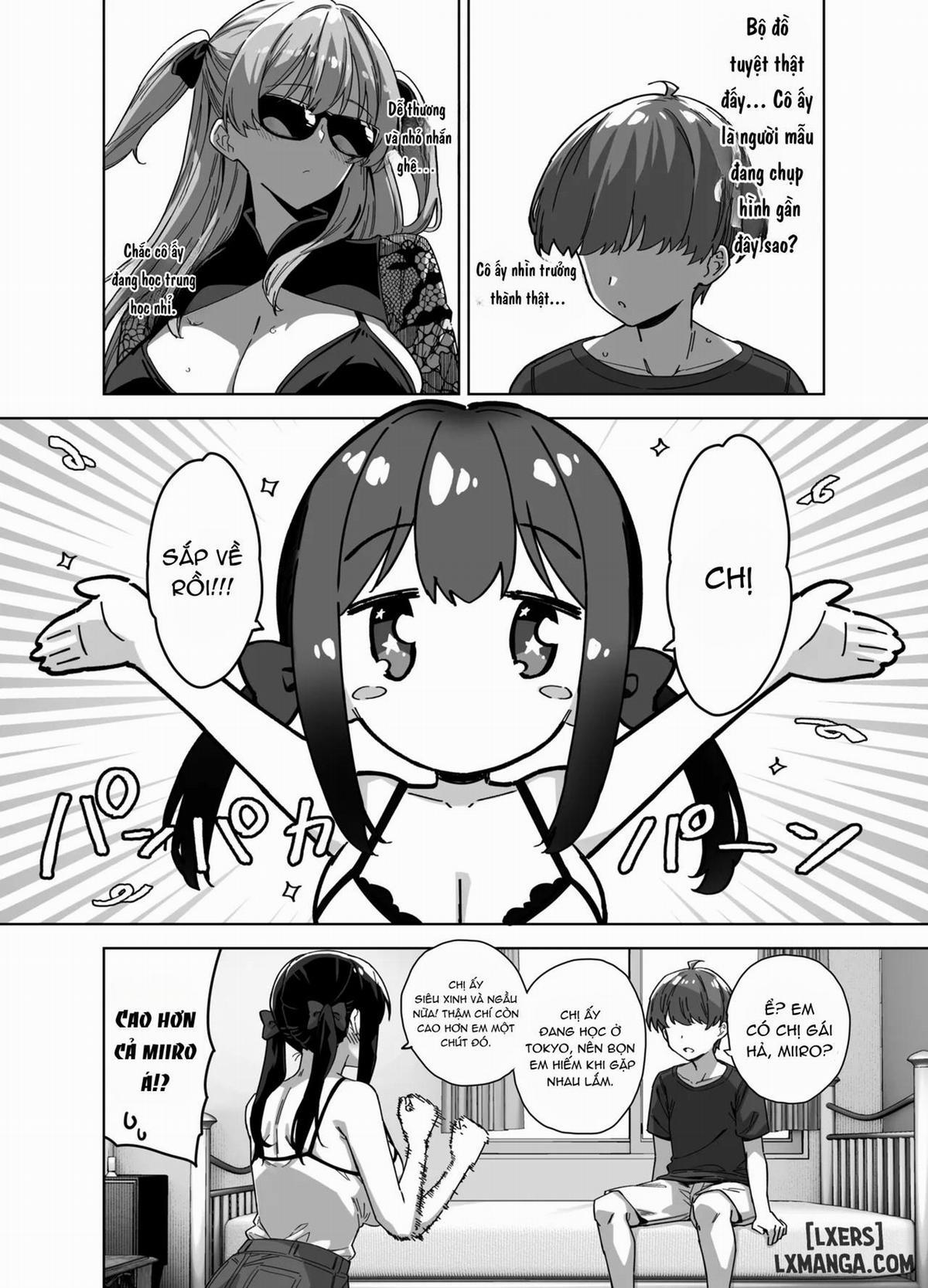 Natsu to Inaka to Yuuwaku shite kuru Dekkai Oshiego 3 + C106 Bonus Book 1 trang 2