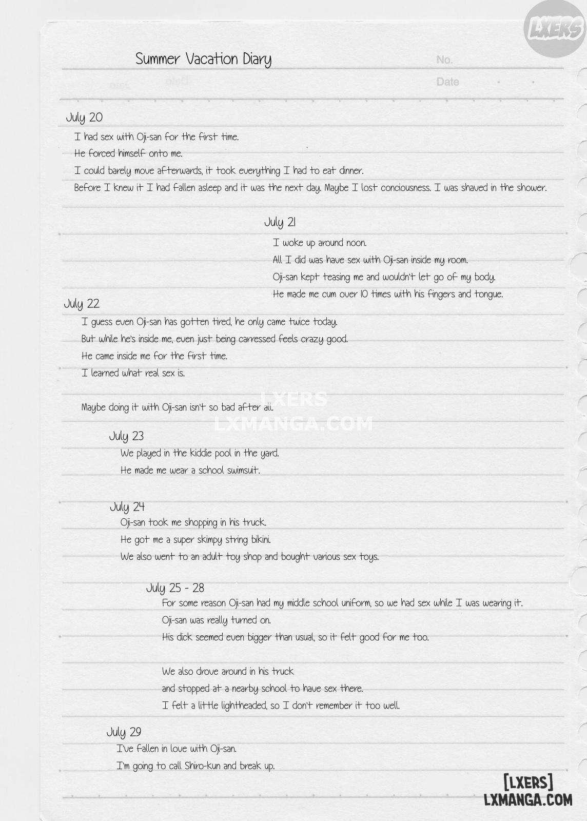 Natsuyasumi ni Aenakatta Boku no Kanojo wa 1 trang 29