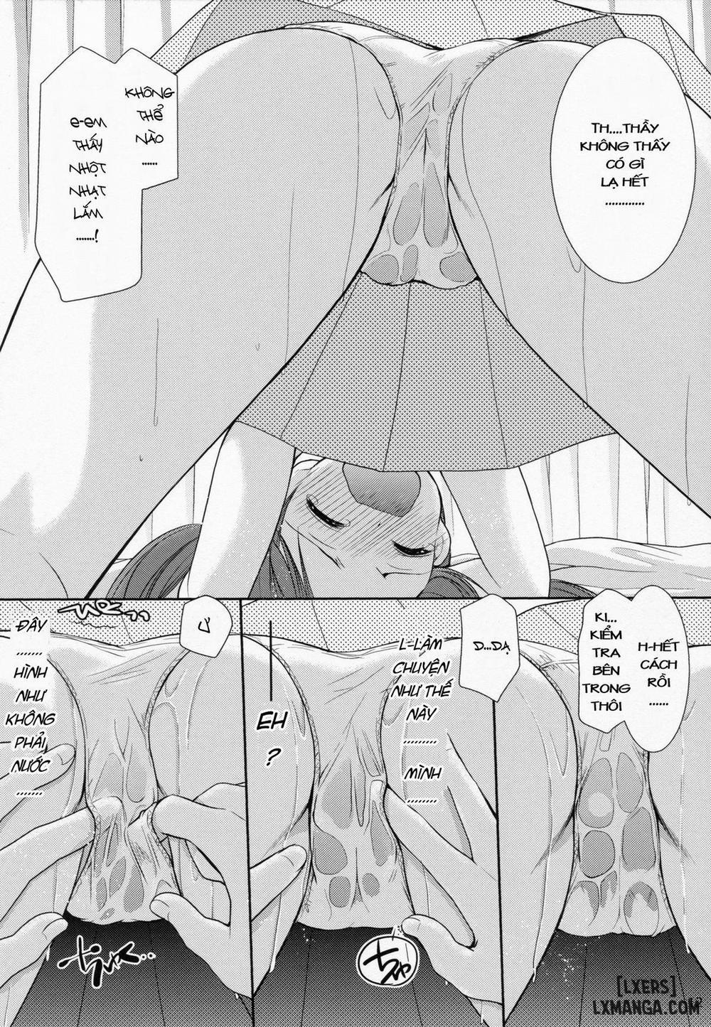 Natsuyasumi no Jiyuu Kenkyuu - Yousei no Yuuwaku 2 Oneshot trang 10