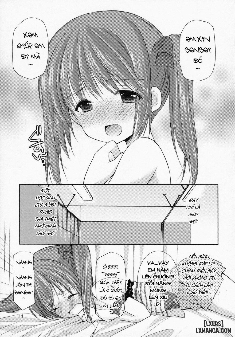 Natsuyasumi no Jiyuu Kenkyuu - Yousei no Yuuwaku 2 Oneshot trang 9