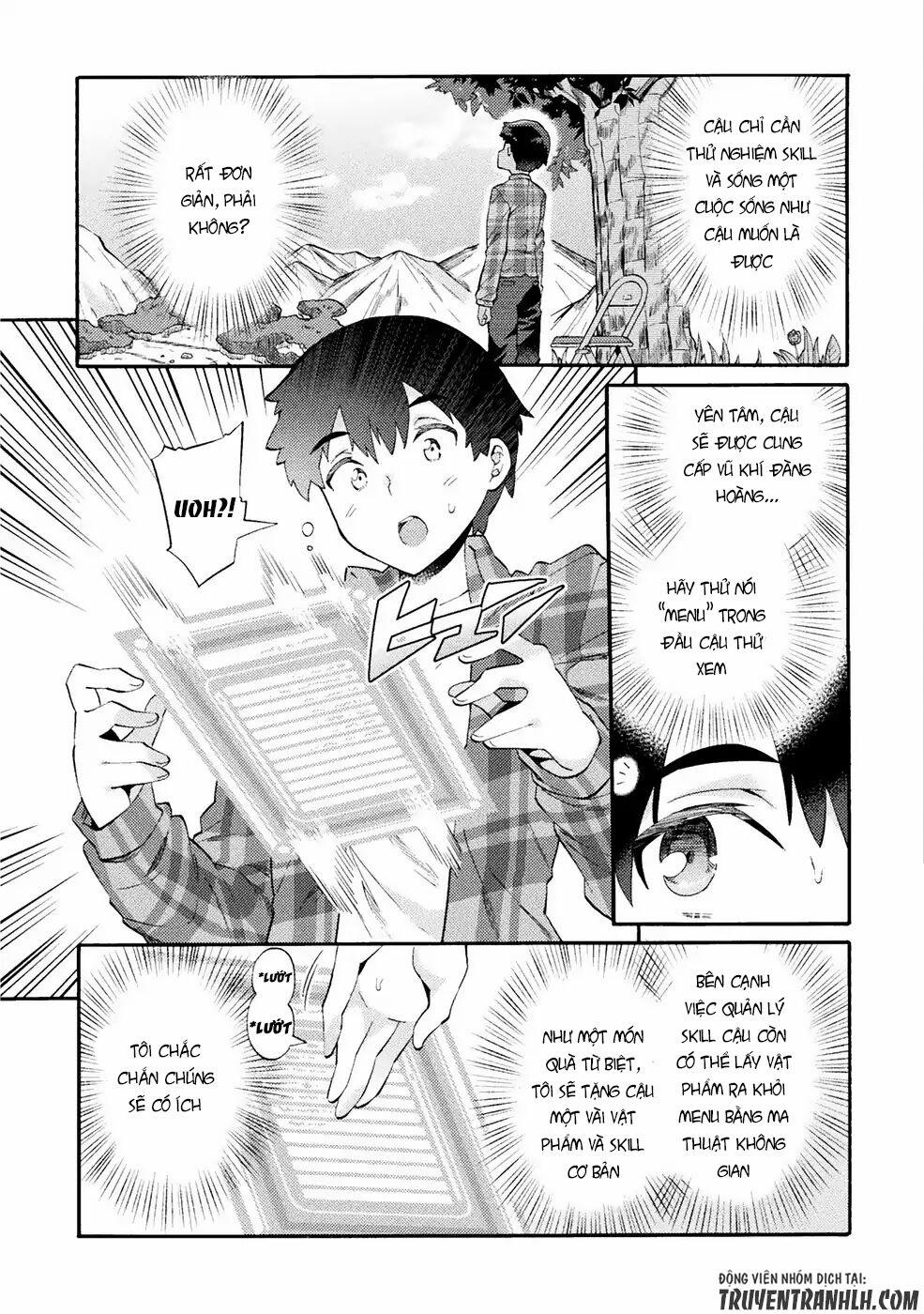 Neet Dakedo Hello Work Ni Ittara Isekai Ni Tsuretekareta 1 trang 13