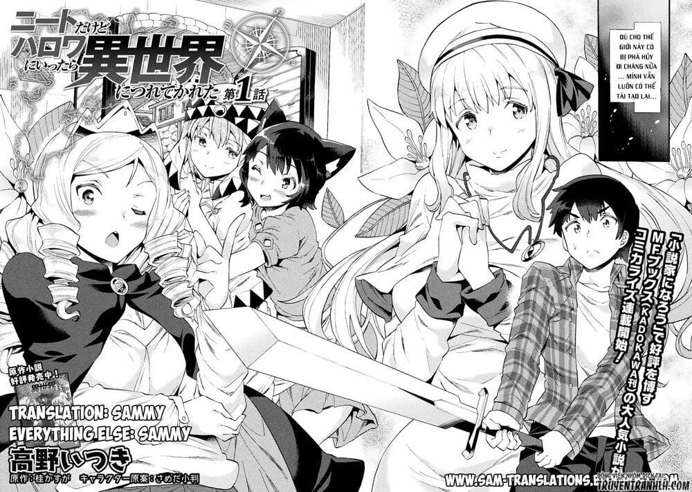 Neet Dakedo Hello Work Ni Ittara Isekai Ni Tsuretekareta 1 trang 5