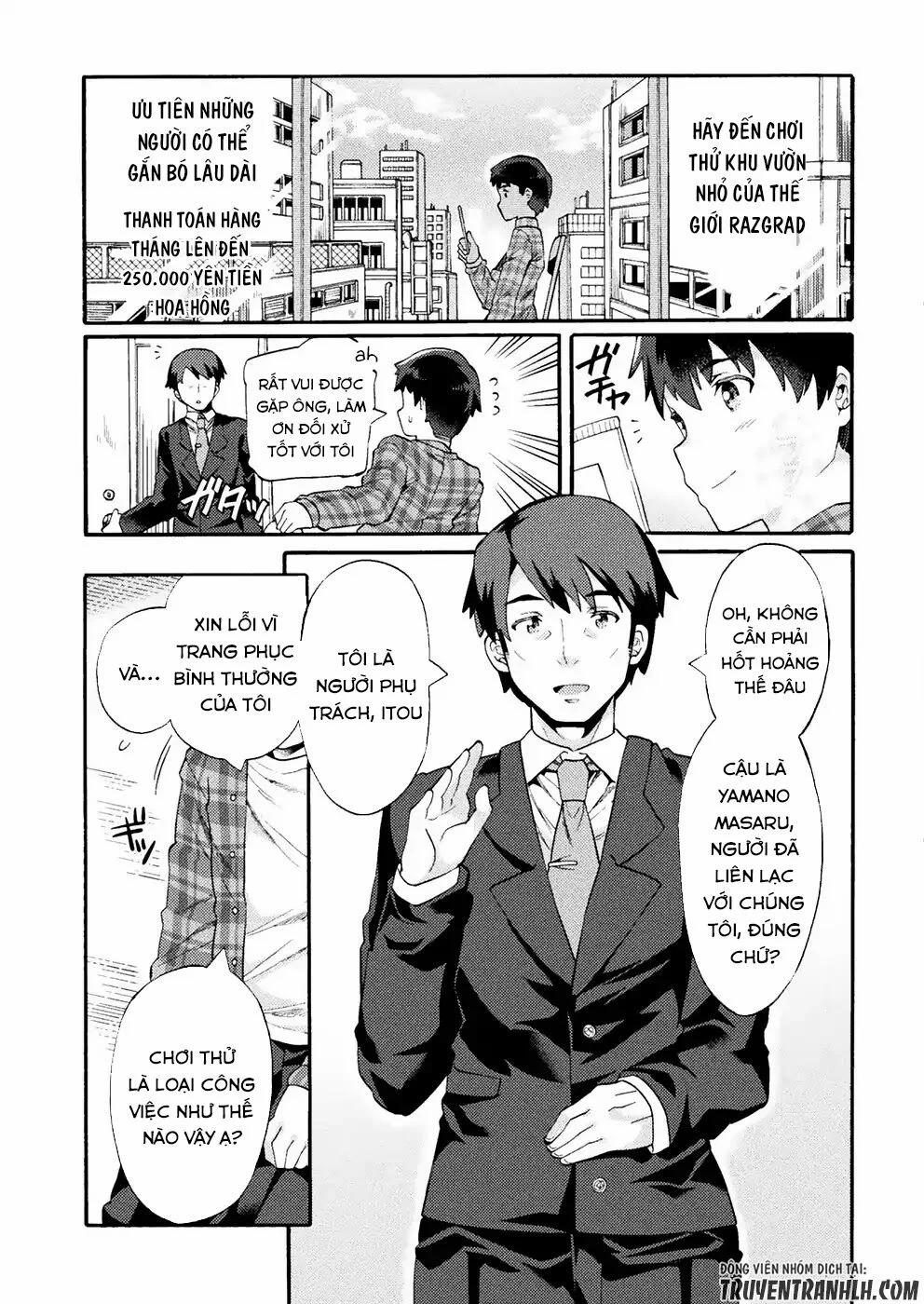 Neet Dakedo Hello Work Ni Ittara Isekai Ni Tsuretekareta 1 trang 7