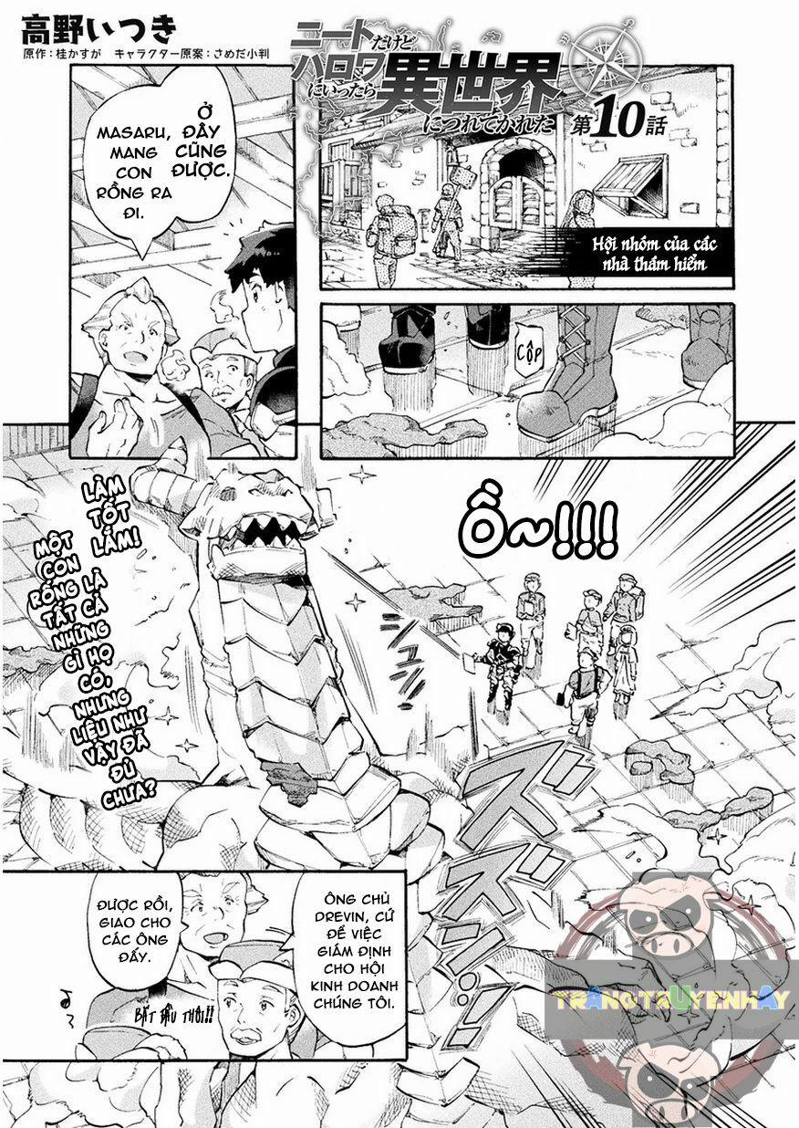 Neet Dakedo Hello Work Ni Ittara Isekai Ni Tsuretekareta 10 trang 2