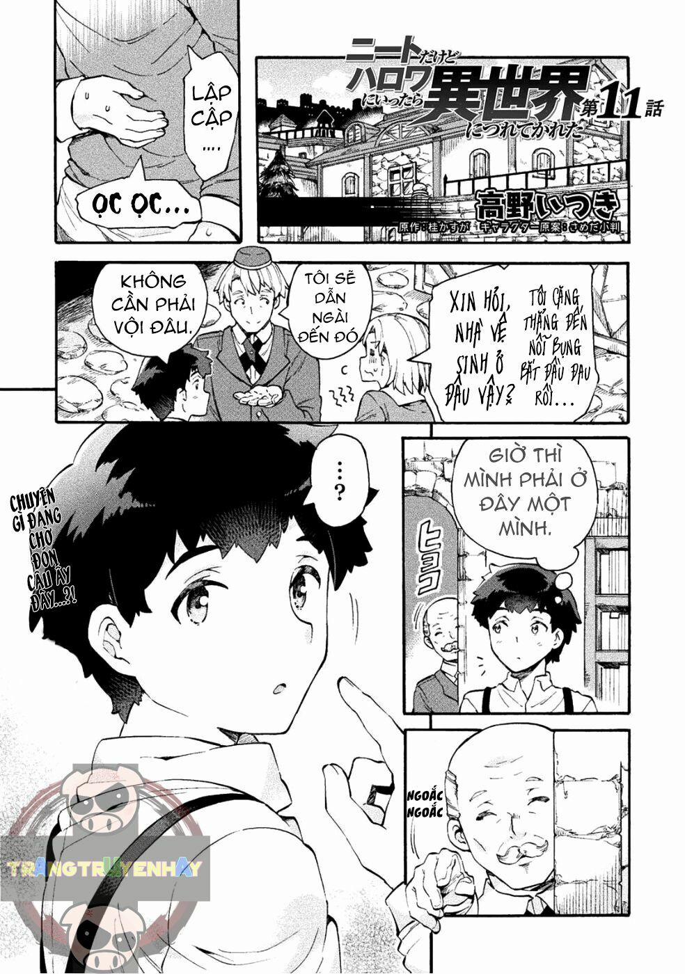 Neet Dakedo Hello Work Ni Ittara Isekai Ni Tsuretekareta 11 trang 2