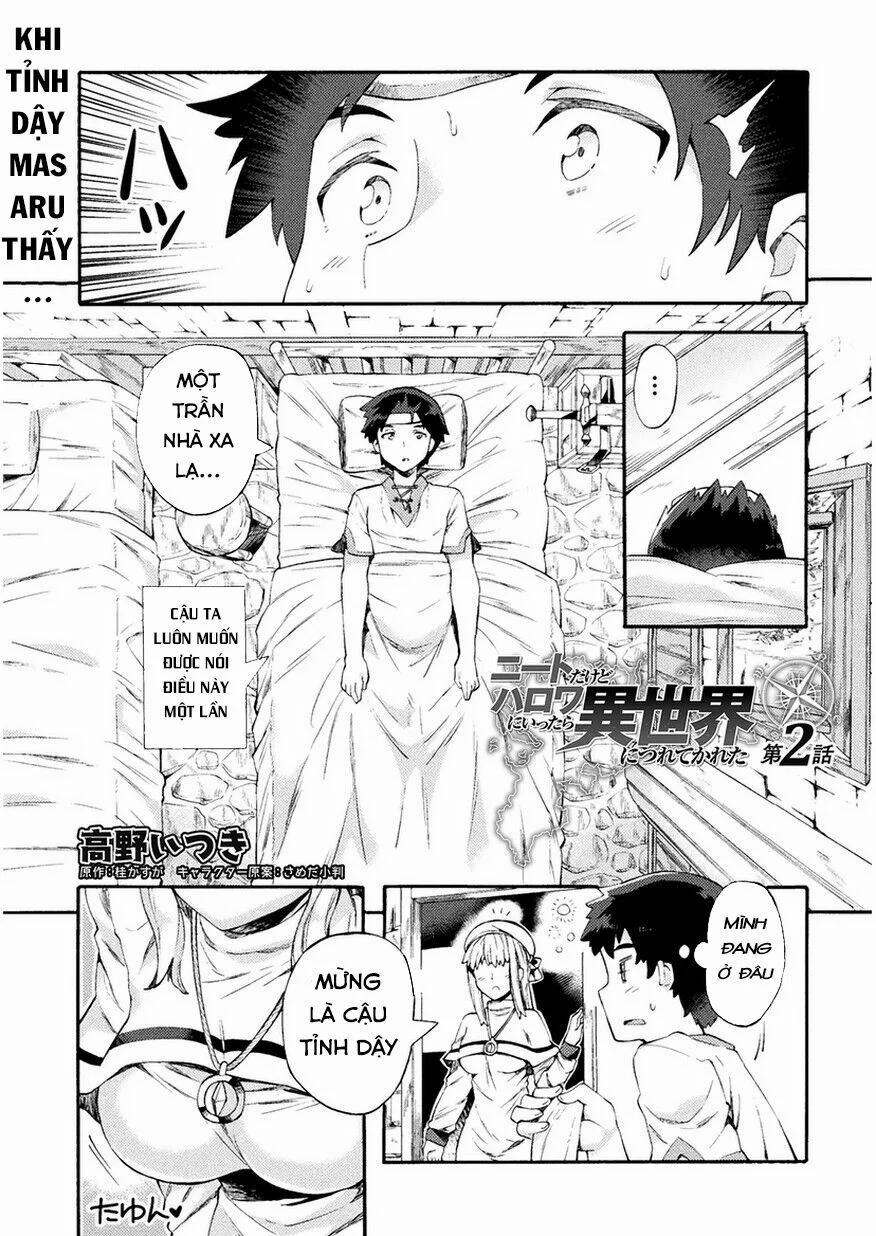 Neet Dakedo Hello Work Ni Ittara Isekai Ni Tsuretekareta 2 trang 1