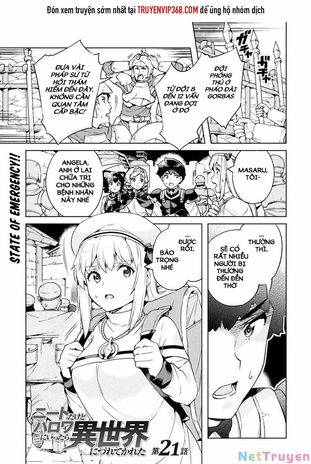 Neet Dakedo Hello Work Ni Ittara Isekai Ni Tsuretekareta 21 trang 1