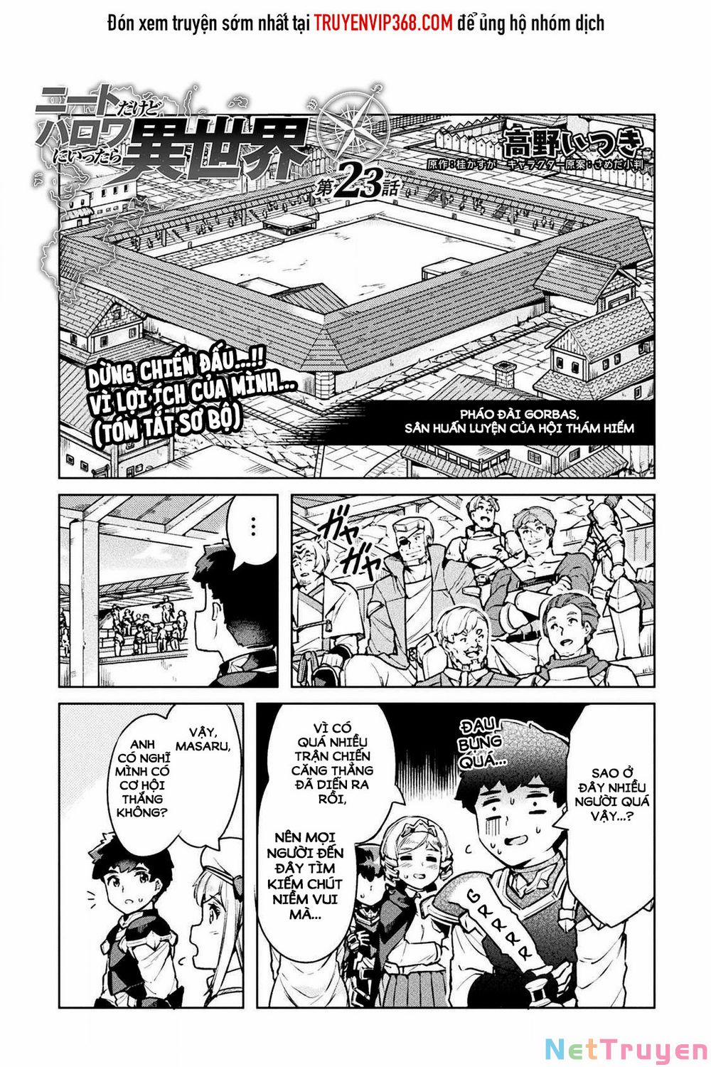 Neet Dakedo Hello Work Ni Ittara Isekai Ni Tsuretekareta 23 trang 1