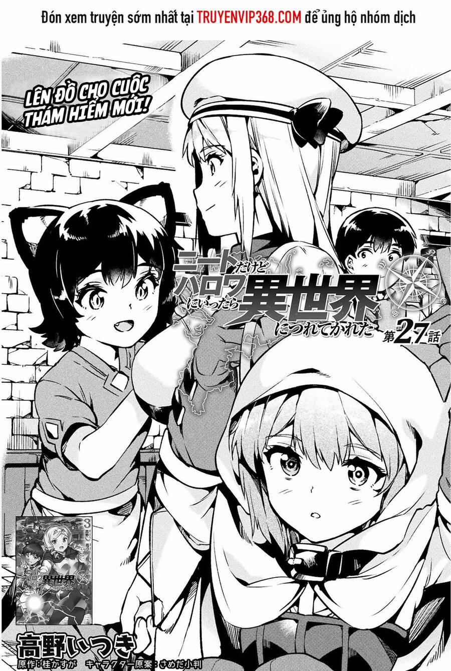 Neet Dakedo Hello Work Ni Ittara Isekai Ni Tsuretekareta 27 trang 1