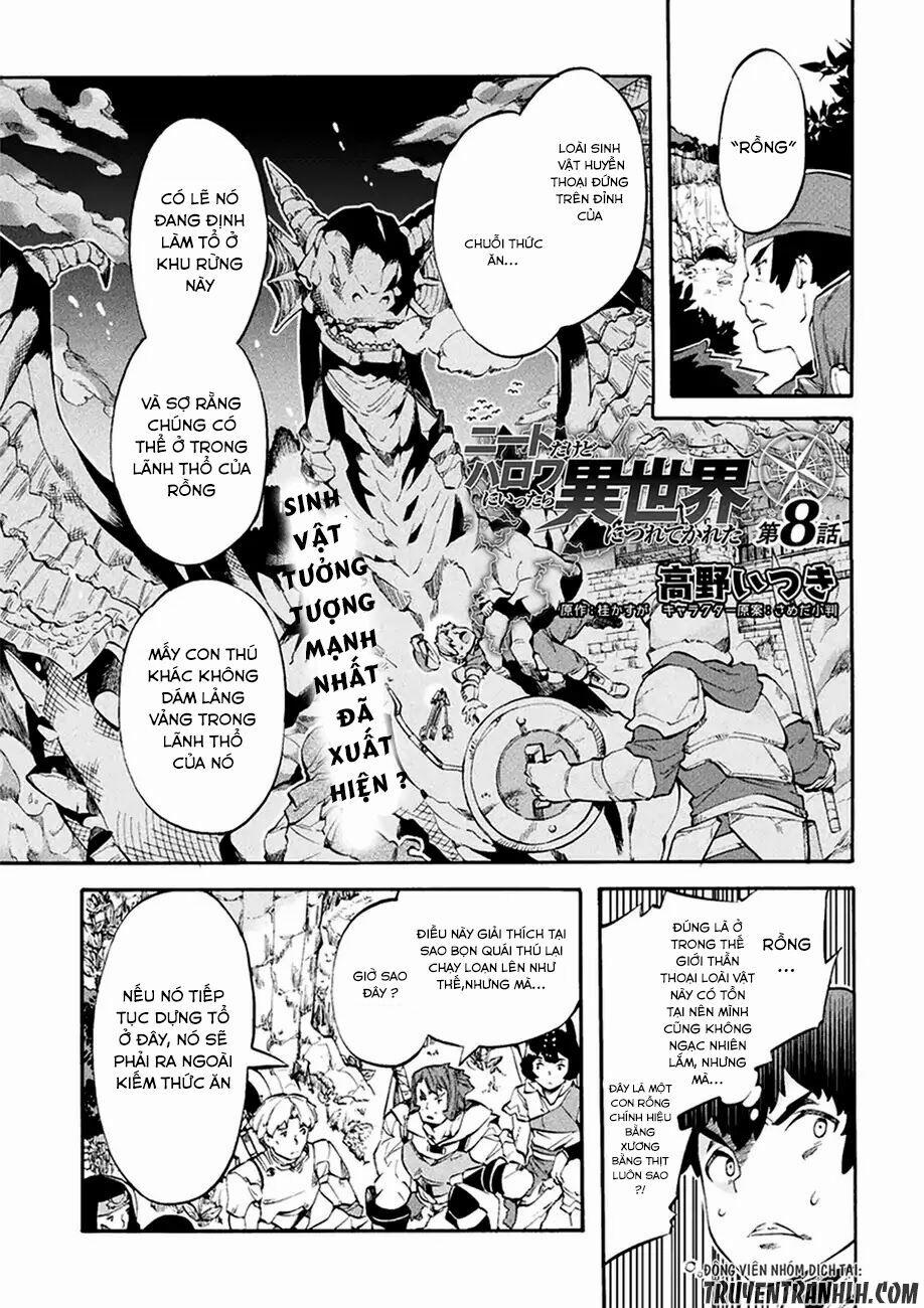 Neet Dakedo Hello Work Ni Ittara Isekai Ni Tsuretekareta 8 trang 3