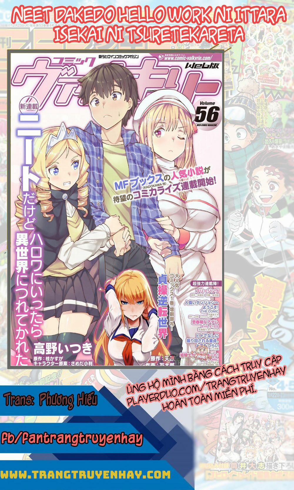 Neet Dakedo Hello Work Ni Ittara Isekai Ni Tsuretekareta 9 trang 0