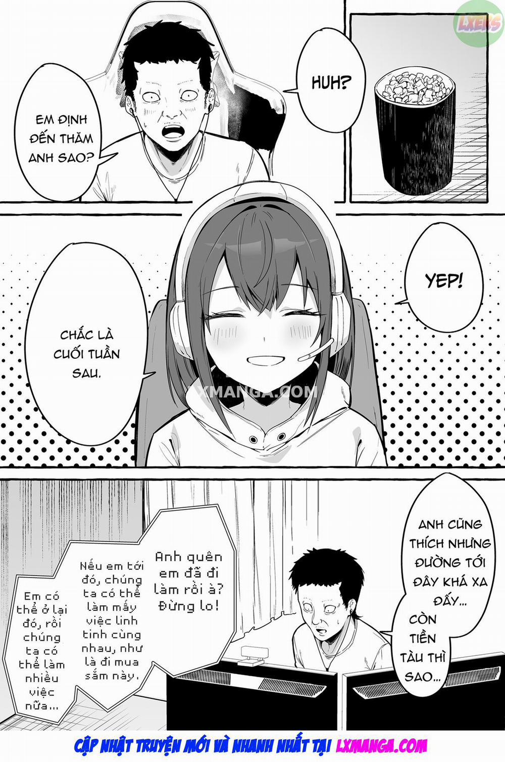 Net de Deatta Kyonyu Kanojo to Attara Shiboritoraremakutta Hanashi. Oneshot trang 15