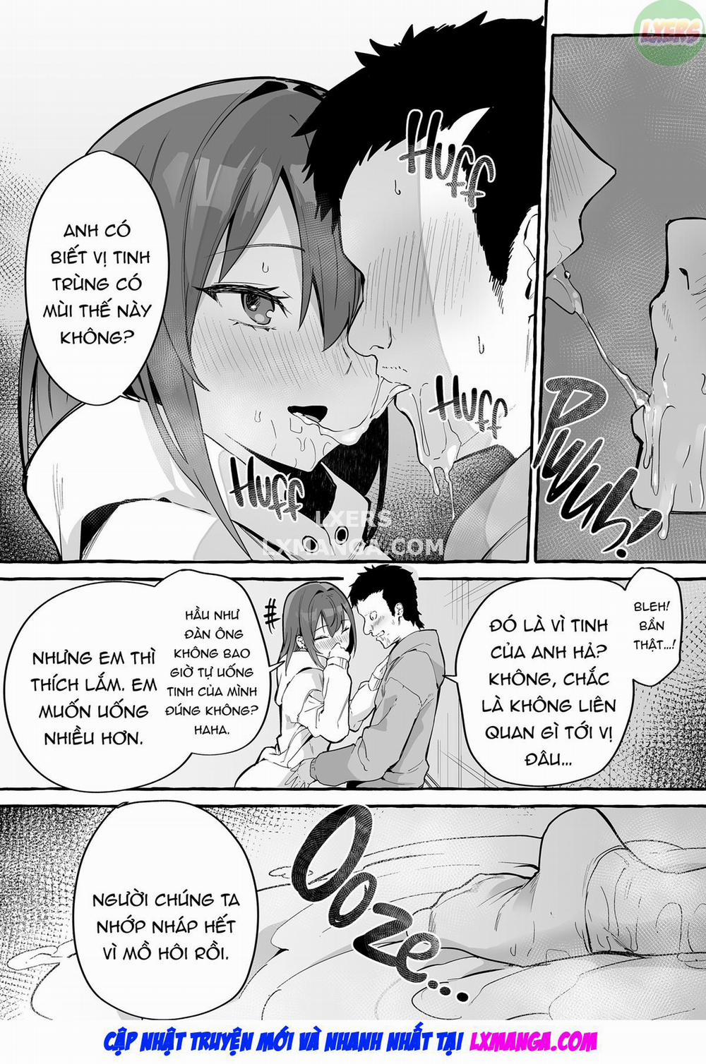 Net de Deatta Kyonyu Kanojo to Attara Shiboritoraremakutta Hanashi. Oneshot trang 32