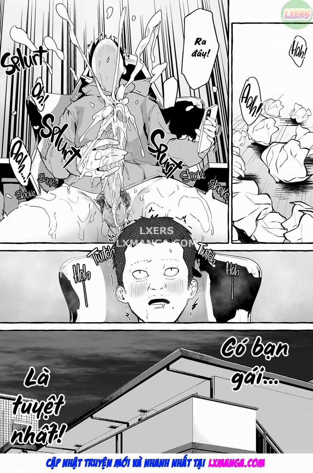 Net de Deatta Kyonyu Kanojo to Attara Shiboritoraremakutta Hanashi. Oneshot trang 60