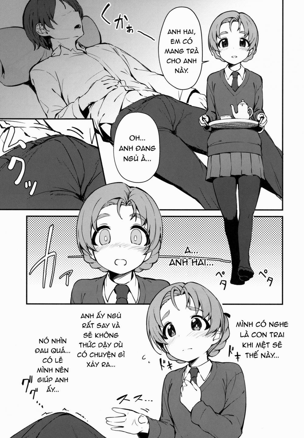 Neteru Aida ni Gimai no Peko ni Ecchi na Koto Sareru Hon (Girls und Panzer) Oneshot trang 2