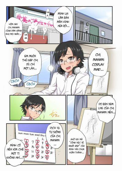 Netorare Hitozuma Net de Nama Nugi Haishinsuru Onna - Manami 1 trang 3