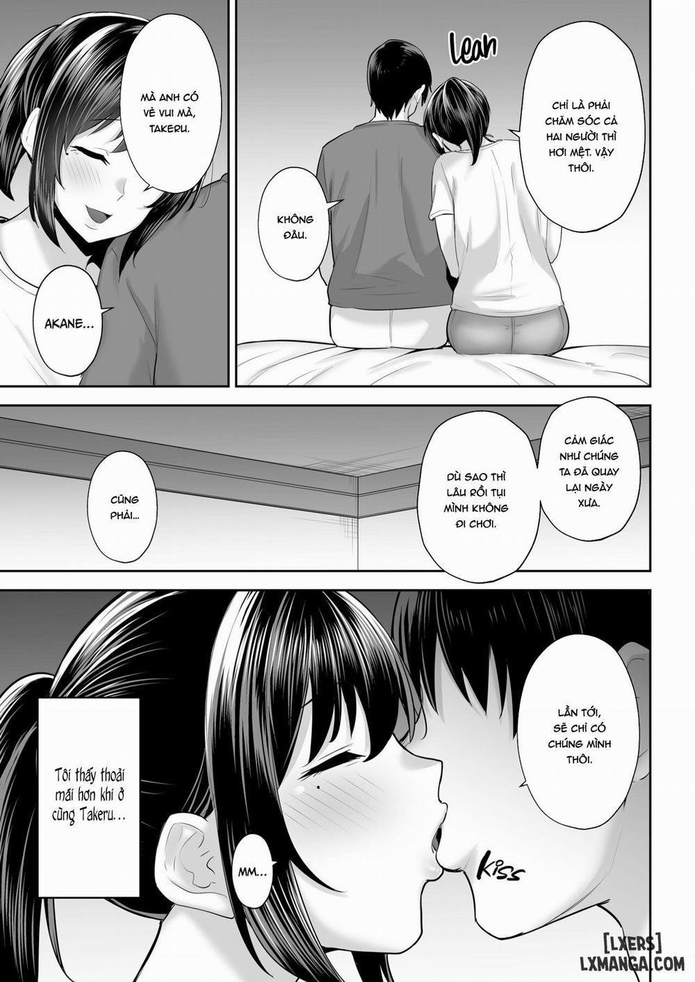 Netorareta Bakunyuu Osananajimi Tsuma Akane -Mukashikkara Shinyuu (SeFri) to Yarimakuri Deshita lol- Oneshot trang 36