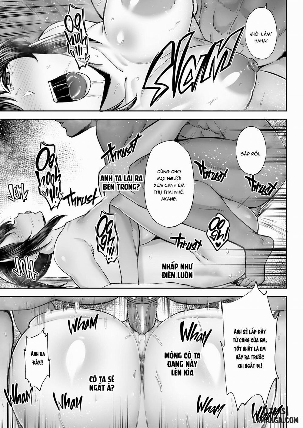 Netorareta Bakunyuu Osananajimi Tsuma Akane -Mukashikkara Shinyuu (SeFri) to Yarimakuri Deshita lol- Oneshot trang 64