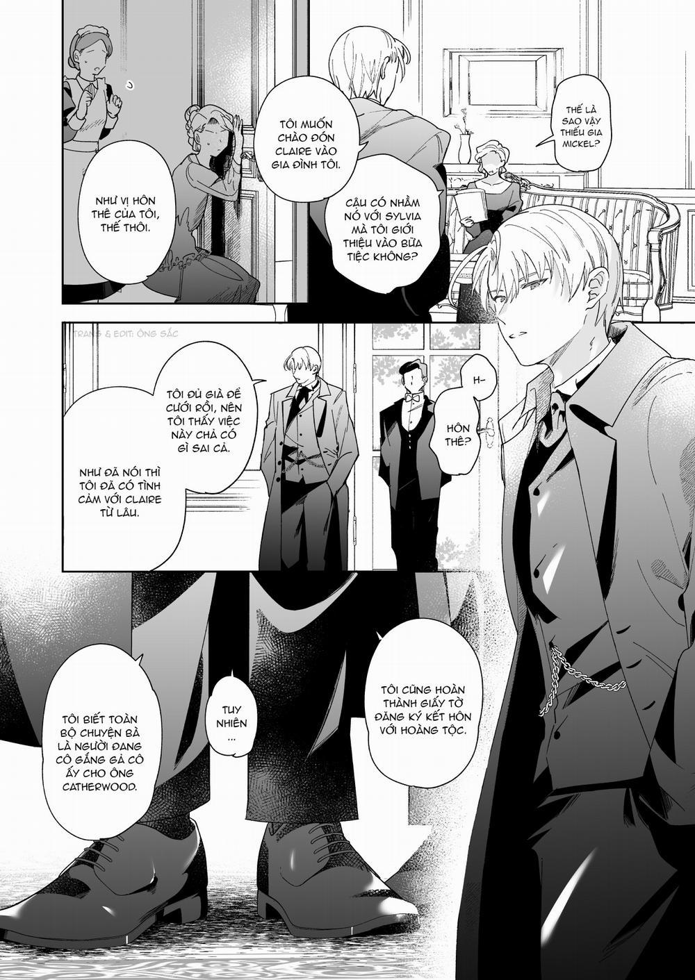 Ngài hầu tước kế vị sẽ không cho tôi rời đi - Lời hồi đáp 1 trang 24