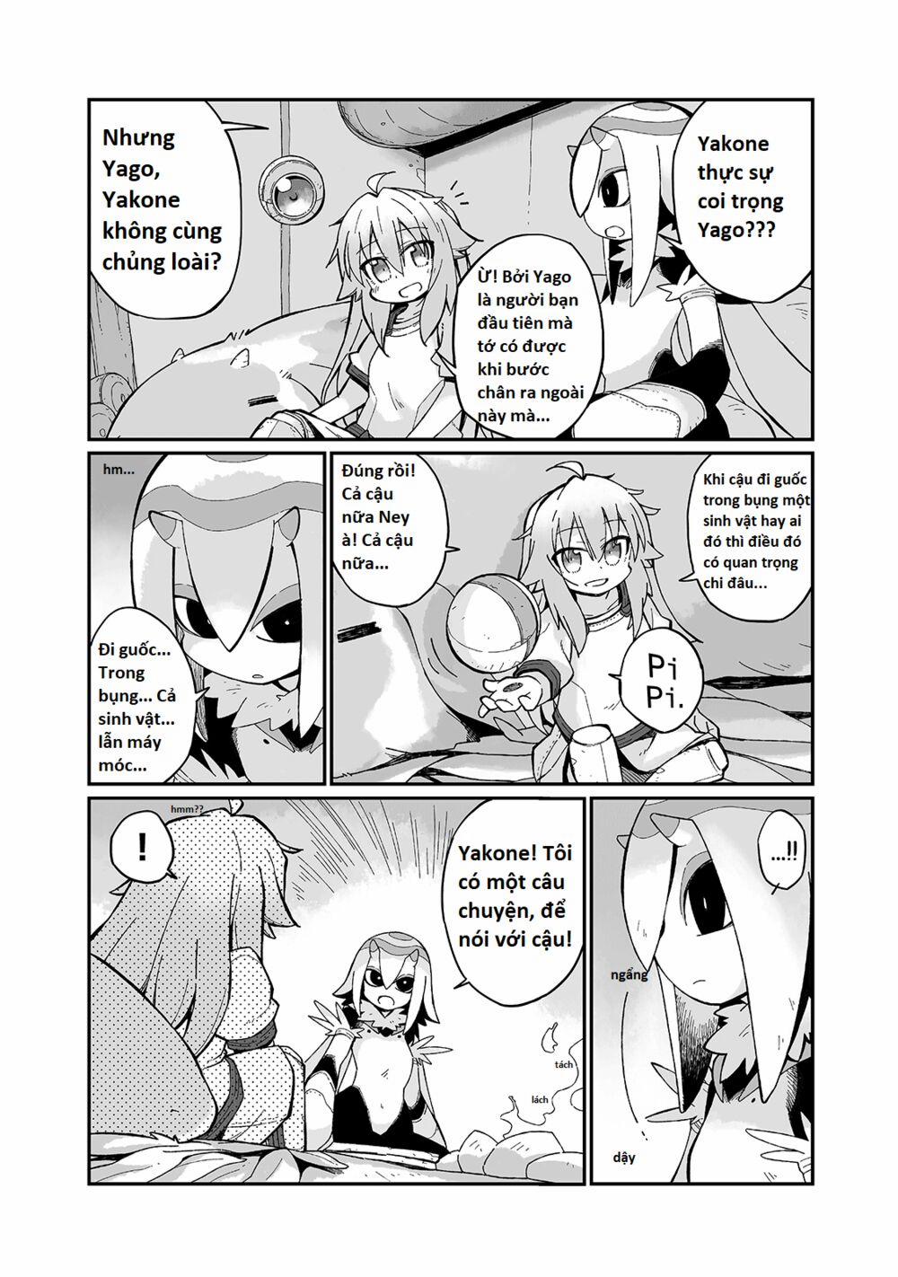 Ngay Cả Khi Hậu Tận Thế, Thật Hạnh Phúc Vẫn Còn Được Sống… 0.0 Giao tiếp không nhất thiết chỉ bằng từ ngữ... trang 3